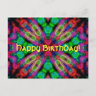 Feliz Aniversário! Cartão postal