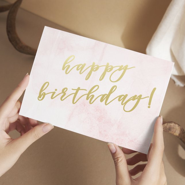 Feliz Aniversário | Cartão Postal de Rótulo em Our (Criador carregado)