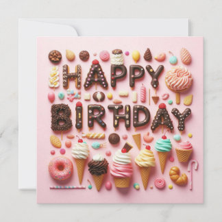 Feliz Aniversário - Cartões Saudáveis