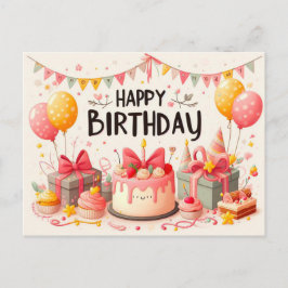 Feliz Aniversário - Cartões Saudáveis