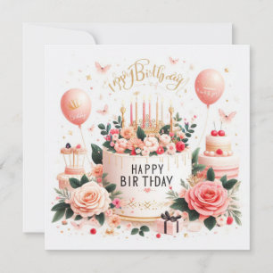 Feliz Aniversário - Cartões Saudáveis