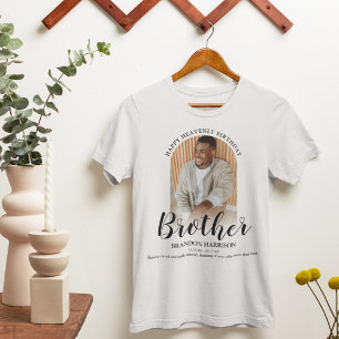 Feliz Aniversário Celestial Camiseta Memorial co