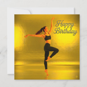 FELIZ ANIVERSÁRIO COM UMA GAROTA DANÇOSA