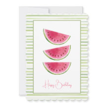 Feliz Aniversário da Melancia Russa Elegante