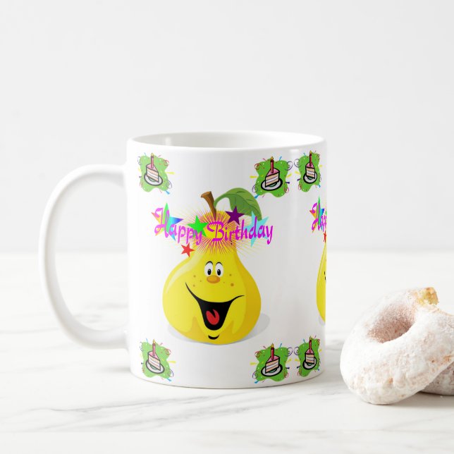 Feliz Aniversário de Pera de Caneca (Com Donut)