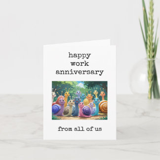 Feliz Aniversário de Trabalho, Cartão Divertido