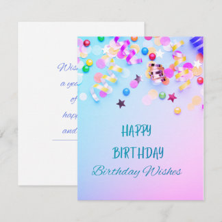 Feliz Aniversário - Desejos de Aniversário