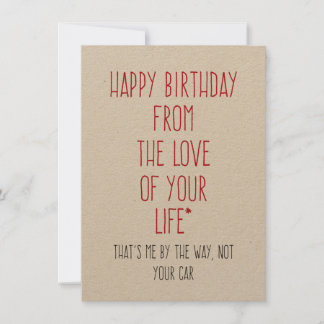 Feliz Aniversário Do Amor Da Sua Vida Engraçado De