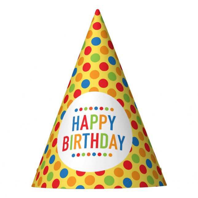 Feliz aniversário do Chapéu (Frente)