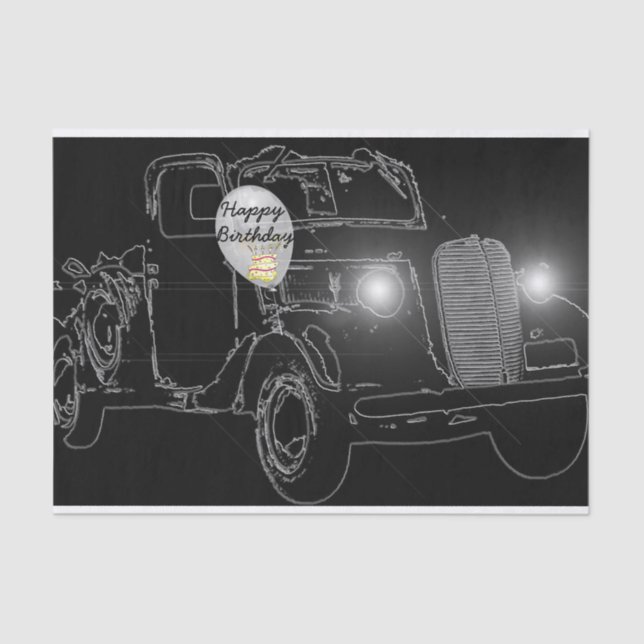 Feliz Aniversário do Papel Tecido (Frente )