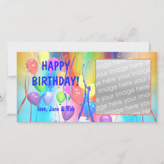 Feliz aniversário dos balões