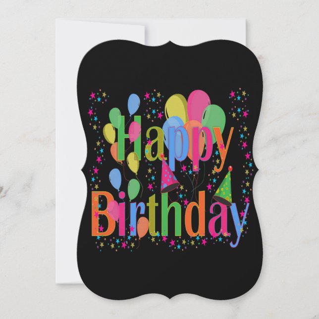 Feliz Aniversário dos Balões (Frente)