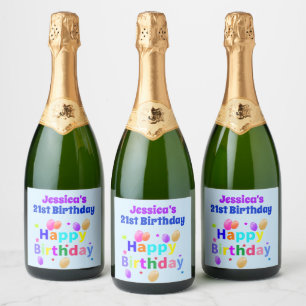 Feliz Aniversário dos Balões aniversário de 21 