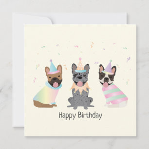 Feliz Aniversário dos Buldogues Franceses