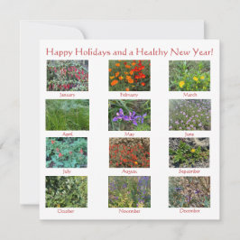 Feliz Aniversário e Um Ano Novo! Cartão de Notas