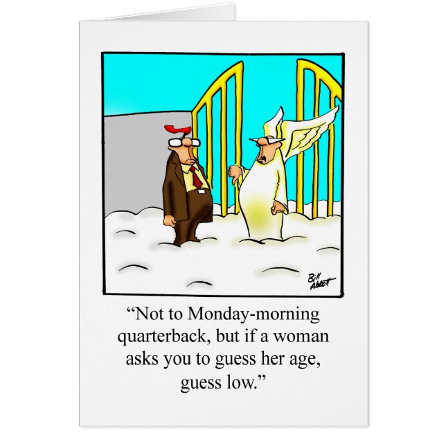 Feliz Aniversário Engraçado Cartão de Saudação Hum (Frente)