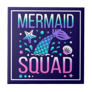 Feliz Aniversário Esquadrão da Sereia Design de Fe