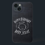 Feliz Aniversário Jesus - capa de ipod-M<br><div class="desc">É bom ser lembrado por que celebramos o Natal do "CRISTO". Vamos todos cantar... "Longe,  sem lugar para uma cama,  o pequeno Senhor Jesus abaixou a sua doce cabeça. Encontra este design charmoso em outros produtos - só dá uma olhada na nossa loja.</div>