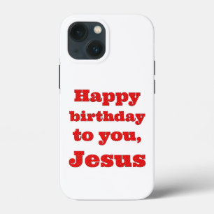 Feliz aniversário, Jesus, presente de Natal
