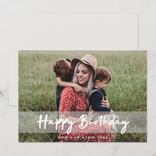 Feliz aniversário mãe   Cartão com fotos de Scr