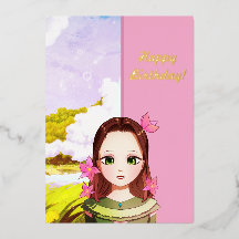 Feliz Aniversário, Menina Fofa, Convite