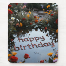Feliz Aniversário Mousepad