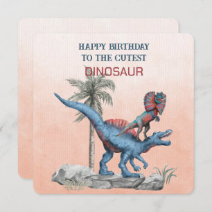 Feliz Aniversário Para O Mais Fácil DINOSSAUR