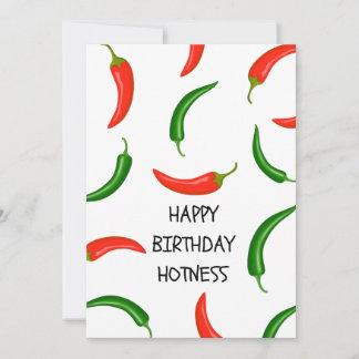 Feliz aniversário para o meu Cartão Chili do Amor