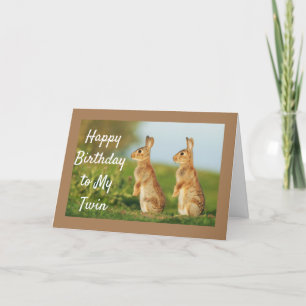 FELIZ ANIVERSÁRIO PARA O MEU CARTÃO "TWIN"