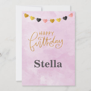 Feliz Aniversário para Seu Convite