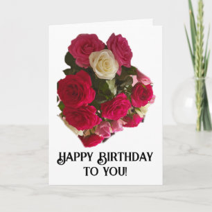 Feliz Aniversário para você! Cartão