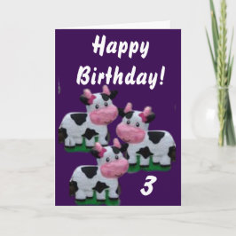 Feliz aniversário para você! Cartão