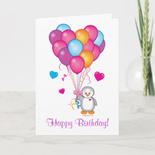 Feliz Aniversário: Pensando em seu Cartão de Pingu