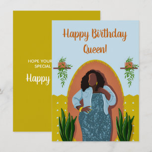 Feliz Aniversário, Plantas Familiares Negras Amare