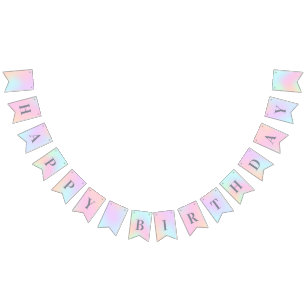 Feliz Aniversário - Primavera de Cores - Bandeira