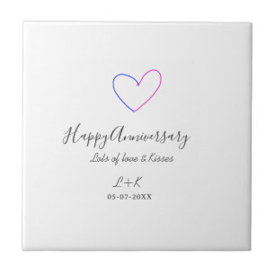 Feliz aniversário rosa azul coração nome data simp