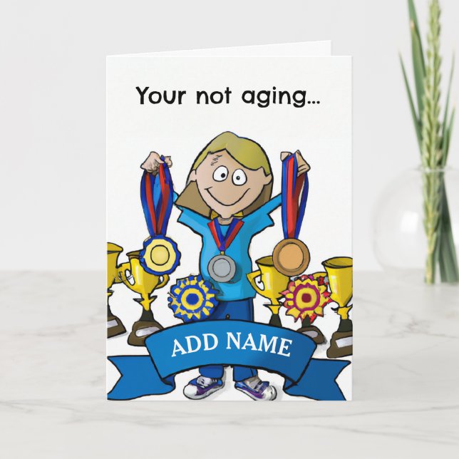 Feliz Aniversário Seu Cartão Incrível (Frente)