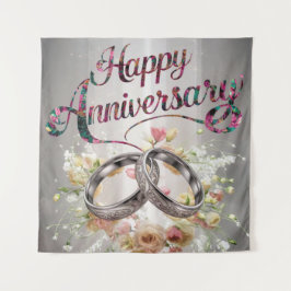 Feliz Aniversário Tapeçaria