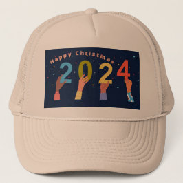 Feliz ano de Natal de 2024, Boné do painel frontal