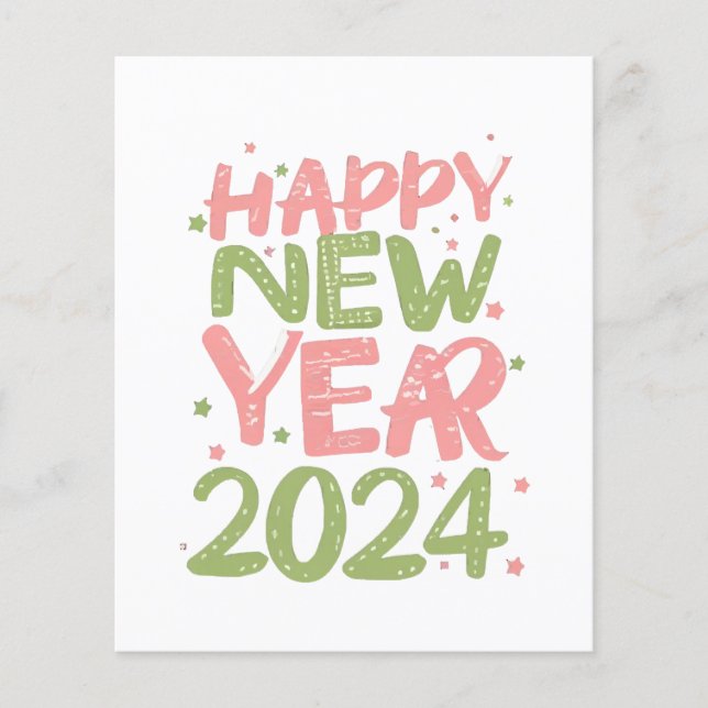 Feliz ano novo 2024 (Frente)