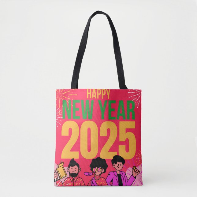 Feliz ano novo 2025 - Bolsa do ombro (Frente)