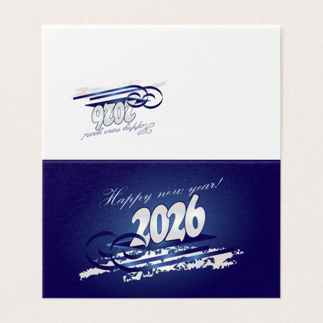 Feliz Ano Novo 2026 (Exterior Desdobrado)