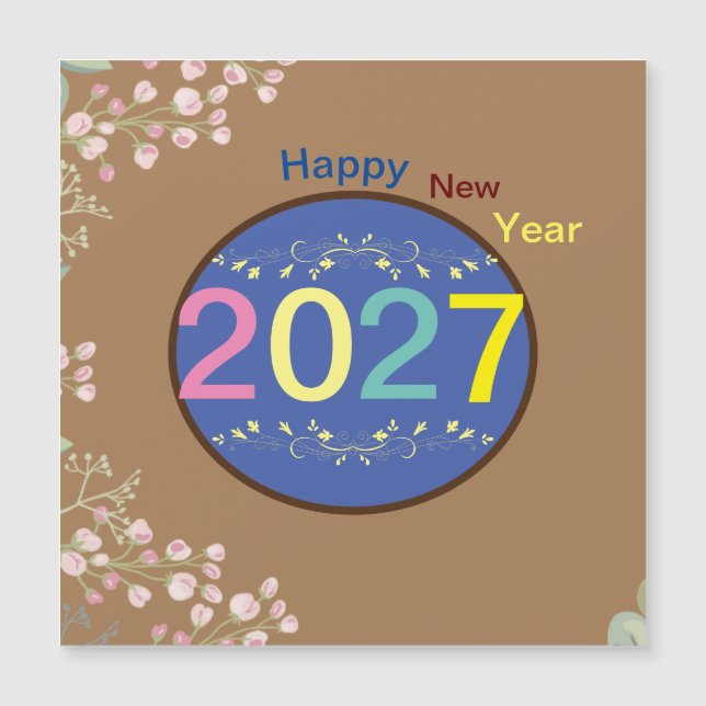 Feliz Ano Novo 2027 (Frente)