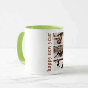 Feliz ano novo Casal aproveite Caneca de Inverno