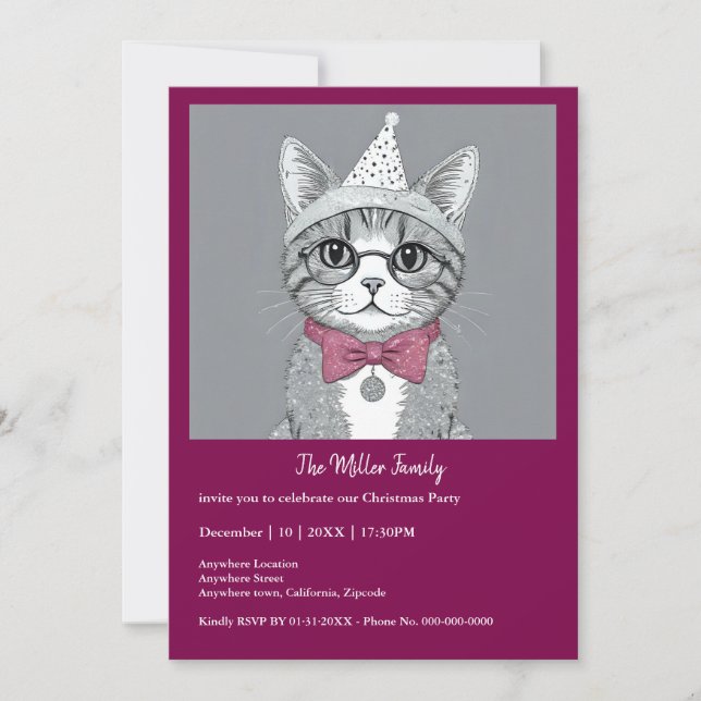 Feliz ano novo - Cat in Disguise (Frente)