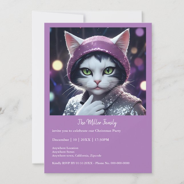 Feliz ano novo - Cat in Disguise (Frente)