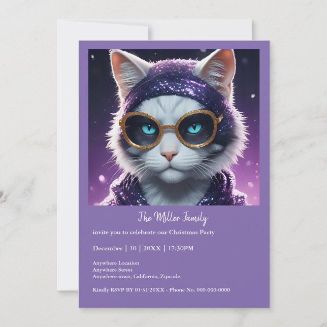 Feliz ano novo - Cat in Disguise (Frente)