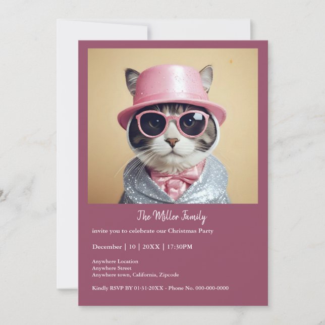 Feliz ano novo - Cat in Disguise (Frente)