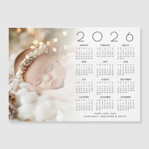 feliz ano novo de Bebê da Sobreposição de Fotos do