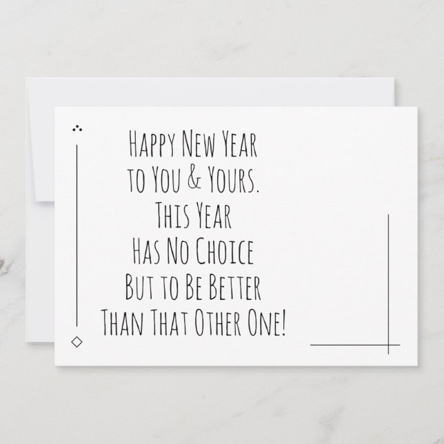 Feliz ano novo Melhor Que O Outro (Frente)